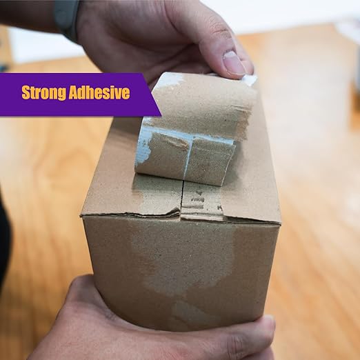 Colored Duct Tape, 2 Rolls Heavy Duty Purple Duct Tape 9 Mil x 2 Inch x 25 Yards Flexible, Strong, No Residue, Waterproof and Tear by Hand, Multi-Use for Indoor & Outdoor Repairs
