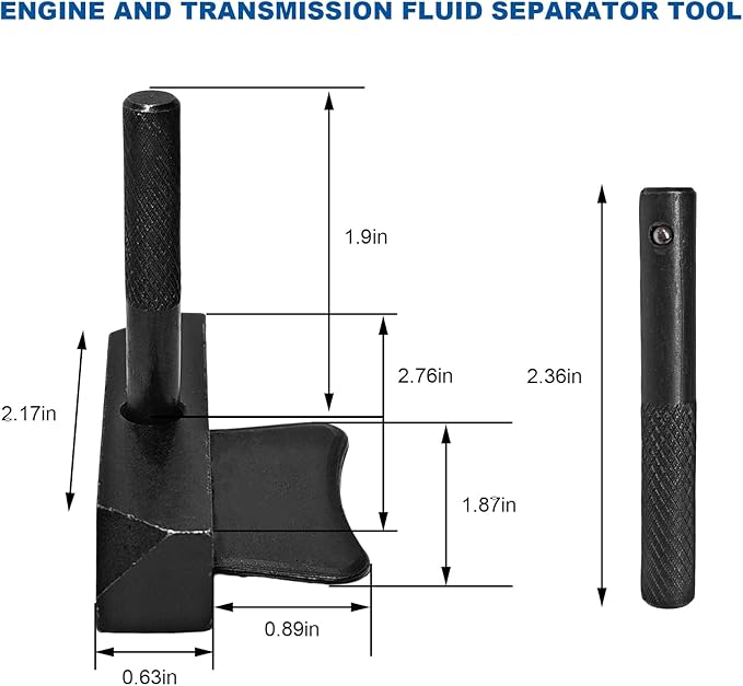 Oil Pan Separator Tool, Vehicle Engine Transmission RTV Sealant Removal Scraper, Durable Steel Automotive Gasket Removal Tool for Transmission & Oil Pans, Car Accessories