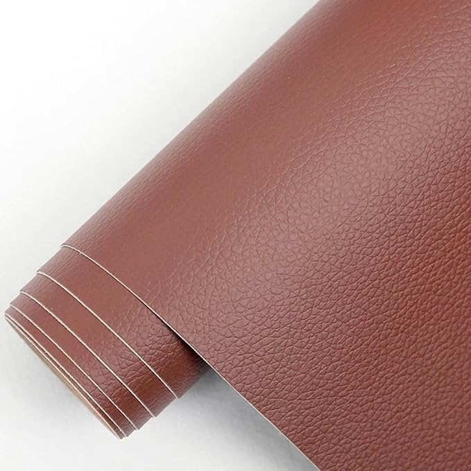 20x20 Inches Leather Repair Patch Self Adhesive, Leather Patch Tape for Furniture, Adhesive Leather Tape for Car Seat Repair, Leather Couch Repair Patch Kit