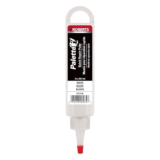 Roberts Palette Quick-Repair Putty for Wood, Laminate & Vinyl - White