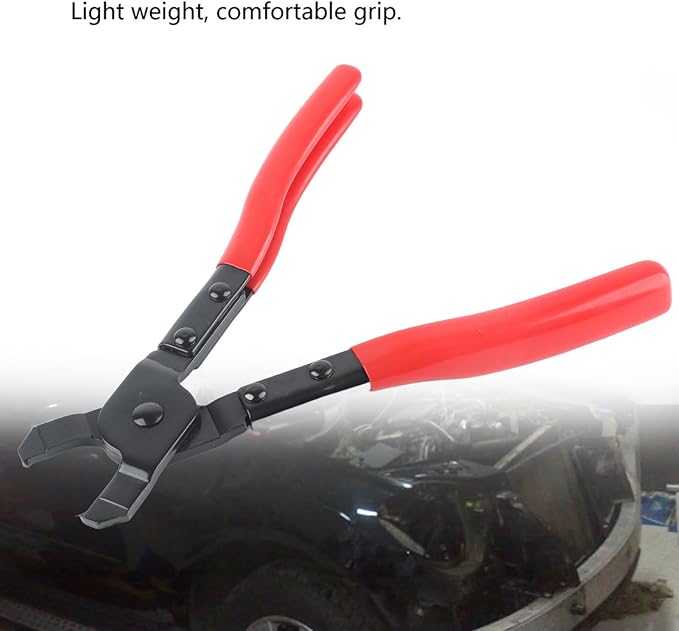 CV Boot Clamp Plier, Ear Type Clamp Plier for CVJ Boot Clamps Precision Compression Joint Tool Carbon Steel Anti Rust Durable Grip Design for CV Axle Service and Auto Repair