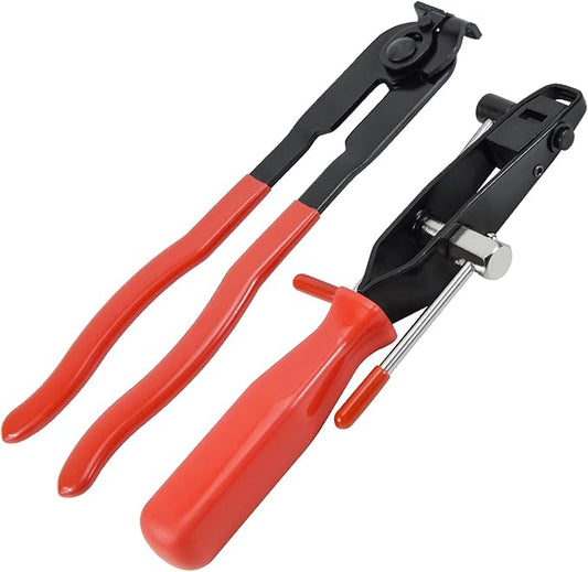 2PCS CV Boot Clamp Pliers, CV Axle Boot Clamp Pliers With CV Joint Boot Clamp Pliers Car Banding Tools Kit for Most Car