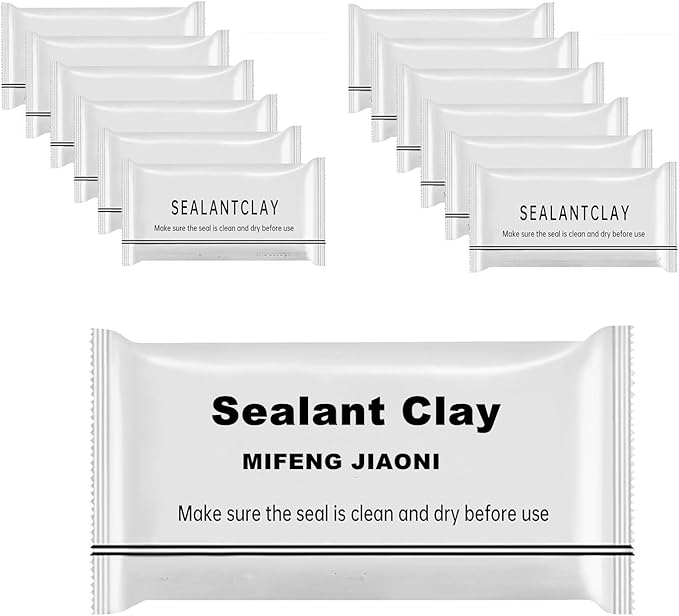 Duct Seal Putty Waterproof Sealant Clay Mastic for AC Holes Repair Sealing Clay Quick Mending Mud for wall Hole and Drain Connection Repair