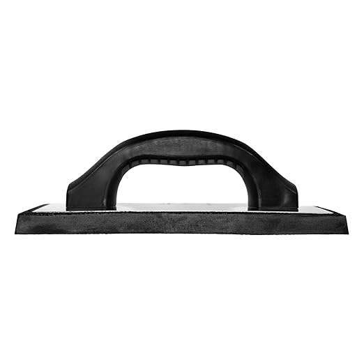 QEP 4 in. x 9.5 in. Molded Rubber Grout Float with Non-Stick Gum Rubber, Black (Pack of 12)