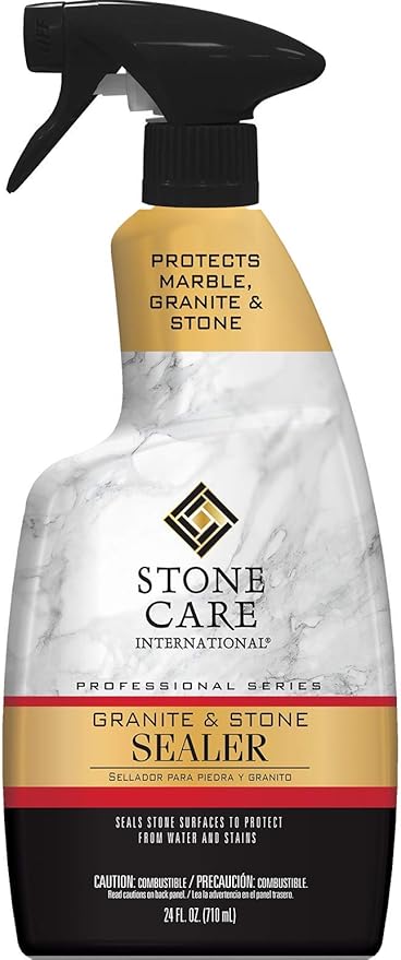 Stone Care International Granite Sealer and Protector - 24 Ounce - for Stone Countertop