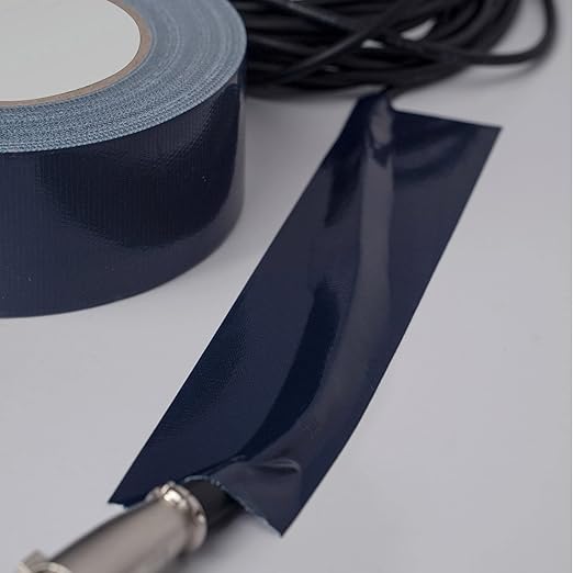 Reniteco Navy Blue Duct Tape- 2 inches x 45 Yards, Waterproof & All-Weather, No Residue, UV Resistant, Heavy Duty for Car, Home & Outdoor Repairs, 1 Roll