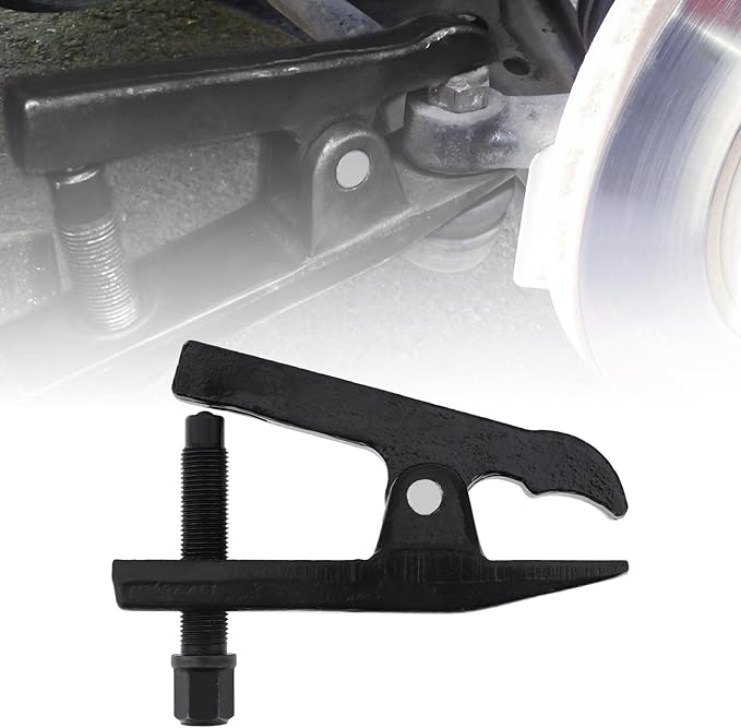 ChgImposs 6.3 Inch Ball Joint Separator, Adjustable Ball Joint Removal Tool, Heavy Duty High Carbon Steel with Black Oxide Pins, Universal Fit for Cars, Trucks & SUVs (Black)