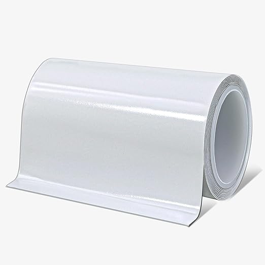 Tikfoam Waterproof Repair Tape for Fabric, Plastic, Awning, RV Underbelly, Tarp, Tent, Sail and Boat Cover Outdoor Repair Patch, Heavy Duty,4 Inch x 10FT White