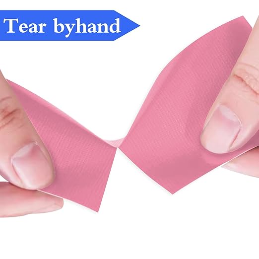 Pink Heavy Duty Duct Tape, 2 Inch x 55 Yards, Industrial Grade Waterproof & UV Resistant, Strong Adhesive for Indoor Outdoor Repairs, Crafts, Home Improvement, Moving Packing and DIY Projects
