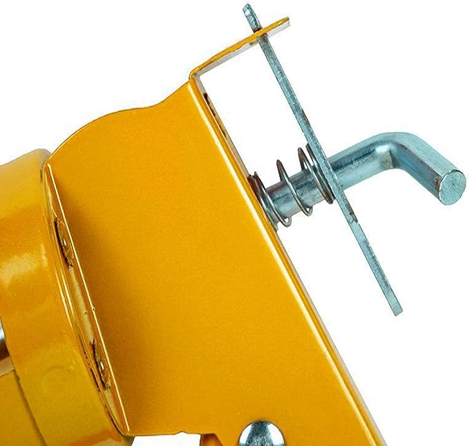 ADAK - Professional Caulking Gun, 10:1 Thrust Ratio, Caulking Gun No Drip, Hand Tool for Silicone & Sealant Application, Smooth Pressure Caulk Gun, Caulking Gun Tool (Yellow)