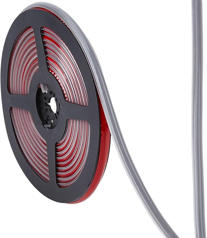 GORGECRAFT 5.5 Yard Caulk Strip 0.3 Inch Self Adhesive Waterproof Caulking Strip Peel and Stick Tape Roll Bathroom Corner Ceramic Tile Caulking Gap Tape for Stove Sink Toilet Bathtub Wall