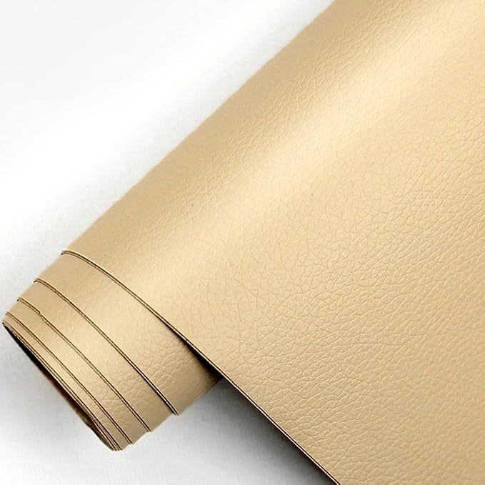 20x40 Inches Leather Repair Patch Self Adhesive, Leather Patch Tape for Furniture, Adhesive Leather Tape for Car Seat Repair, Leather Couch Repair Patch Kit
