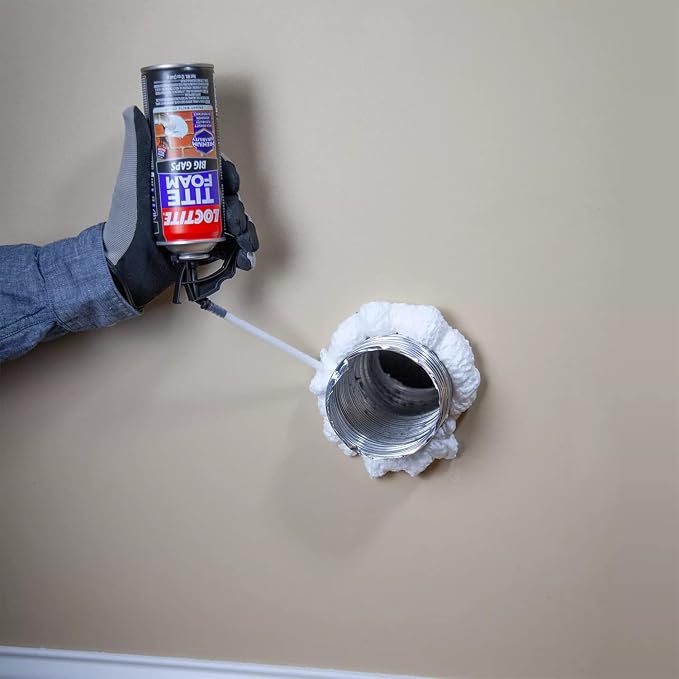 Loctite Tite Foam Big Gaps Spray Foam Sealant, Polyurethane Expanding Insulation - 12 fl oz Can, Pack of 2