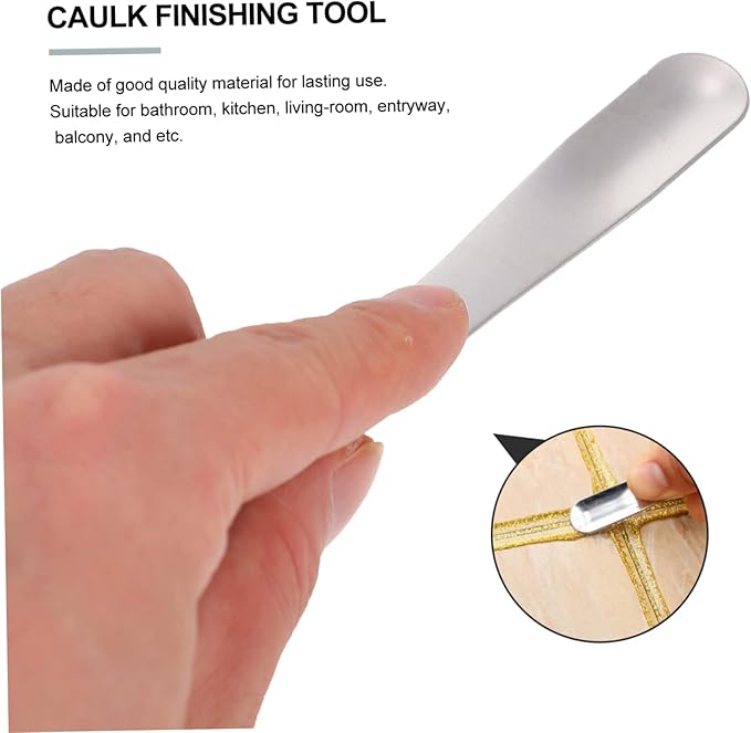 1set Caulking Tool Grout Cleaning Tool Seal Removal Caulking Removal Clip Sealant Finisher Shovel