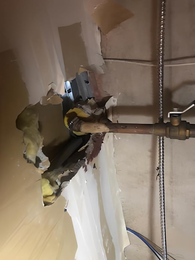 Emergency Pipe Repair Kit- Pipe Leak Repair Clamp Kit- 6 Patchs and clamps-Quick Fix for Pin Holes-Small Splits of Most Common Household Pipes- No Water Shut Off Needed