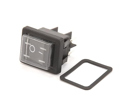 Sunkist 15D Rocker Switch and Switch Seal for Sunkist No. 8 Commercial Juicers and S-102 Commercial 6-Wedge Sectionizers
