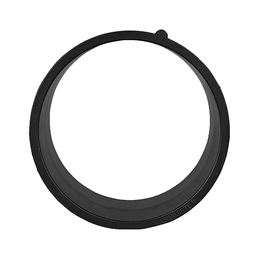 Charlotte Pipe 4" Repair Coupling Pipe Fitting - Schedule 40 ABS DWV (Drain, Waste and Vent) Durable, Easy to Install, High Tensile and Sound Deadening for Home or Industrial Use (Single Unit)