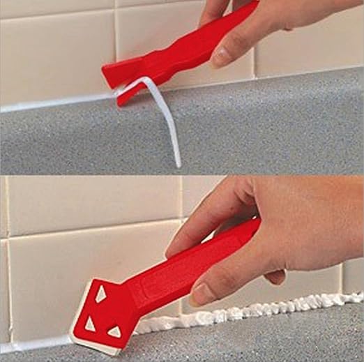 GOOCHAN 2-Piece Caulking Tool Kits,Caulking Smoother and Remover