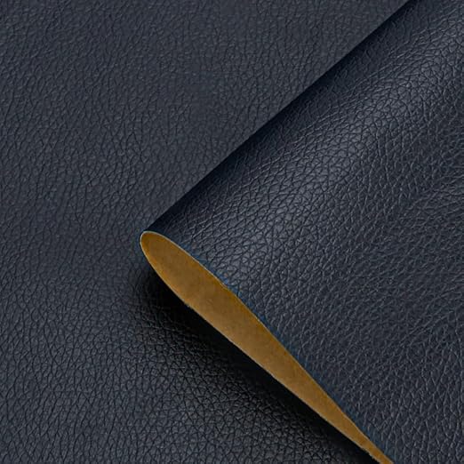 Navy Blue Leather Repair Patch Tape, 39.4 x 54 Inches Large Self-Adhesive Leather Repair Kit for Furniture, Car Seats, Vinyl Leather, Couches, Sofa, Chairs