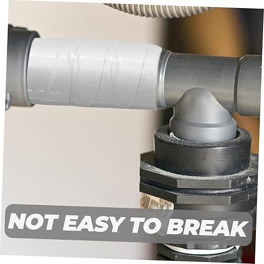 PRETYZOOM Water Pipe Repair Tape Wide Long White Silicone Rubber Sealant Tape Easy Application for Leak Fix