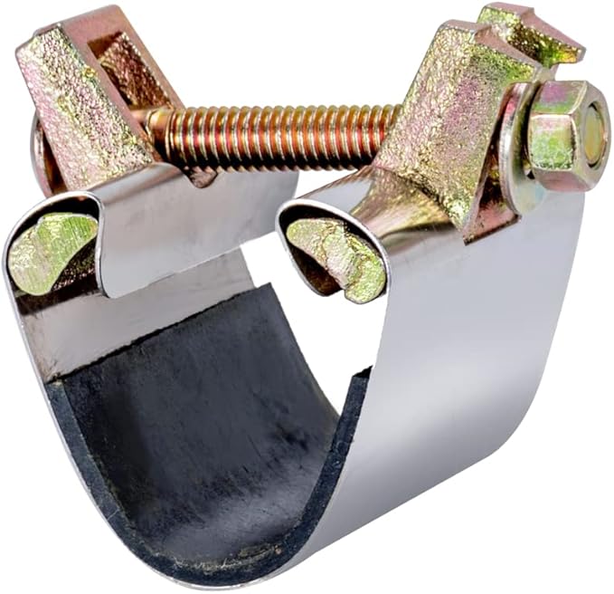 Eastman 1-1/4 Inch IPS Pipe Repair Clamp, 3 Inch Length, Stainless Steel, 45187 (Pack of 2)