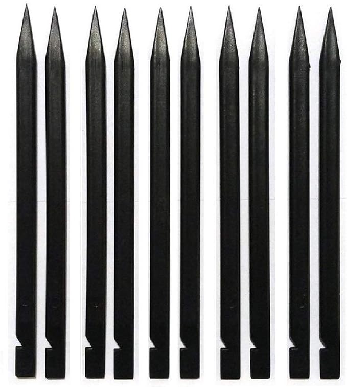 100 Pieces Universal Black Stick Spudger Opening Pry Tool Kit for iPhone Mobile Phone iPad Tablets Macbook Laptop PC Repair