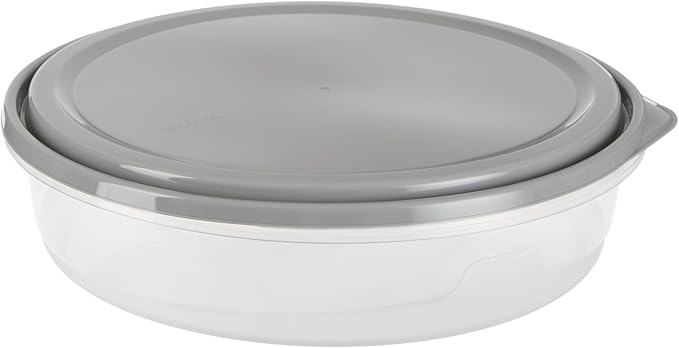 GoodCook EveryWare Extra Large 12 inch Round Container 4 pack, BPA Free