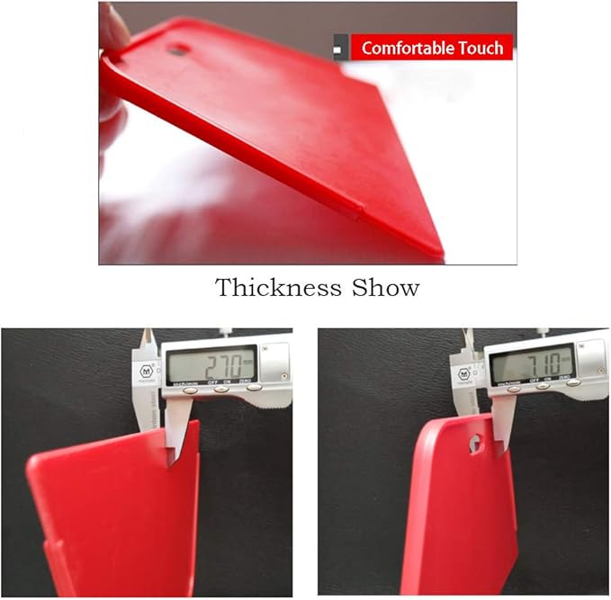 tiptopcarbon Wallpaper Smoothing Tool with Seam Roller for Contact Paper Adhesive Vinyl 8pcs/Pack