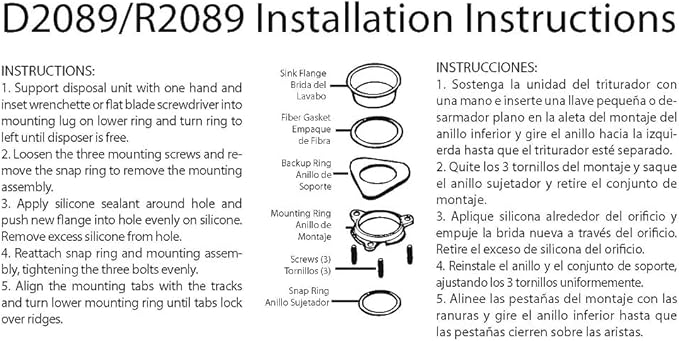 Westbrass D2089-50-12 4-1/4" Kitchen Sink Waste Disposal Drain Flange and Stopper, Oil Rubbed Bronze (50-Pack)