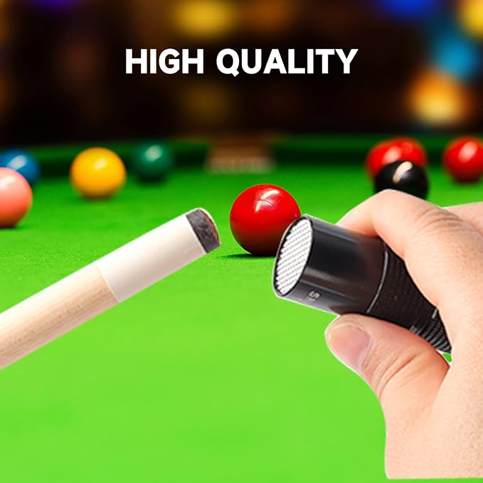 GSE Games & Sports Expert Billiard Pool Cue Tip Tool, Stick Scuffer/Shaper/Aerator/Joint Protector Tool, Billiard Accessories