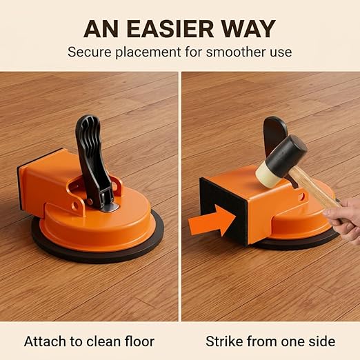 Floor Gap Fixer Tool,Laminate Flooring Tools,Heavy-Duty Floor Gap Fixer Tool,Suitable for Textured Wood,Tile Flooring&Laminate Flooring(Blue)