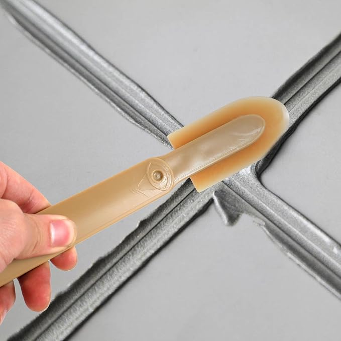 17Pcs Rubber Caulking Tool Kit, Silicone Caulking Caulk Finishing Tool, Caulking Tips Set, Caulk Applicator Tool, Caulking Smoothing Tool, Sealant Finishing Tool for Brick Skirting