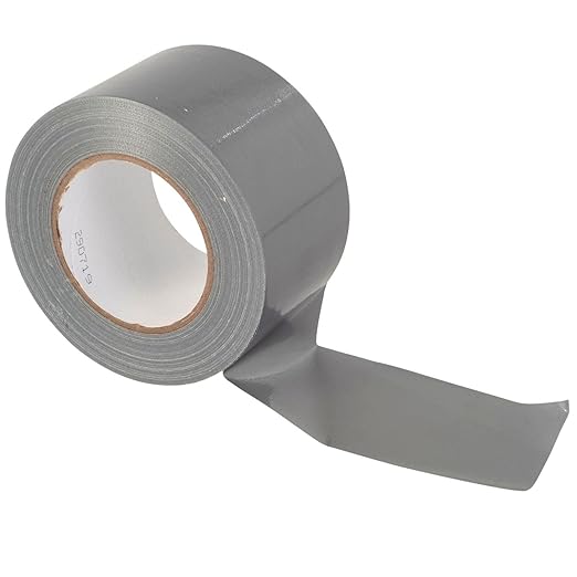 GTSE Wide Duct Tape, Silver, 3 Inches x 55 Yards (164 ft), Heavy Duty, Waterproof Repair Tape for Indoor or Outdoor Use, 1 Roll