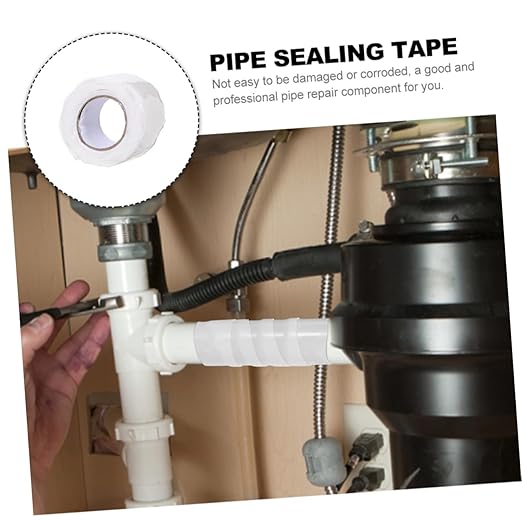 MAGICLULU Flexible Waterproof Rubberized Repair Tape Heavy Duty Sealant for Plumbing Outdoor Use and Leak Repairs 3 Meters for Pipes Buckets and Gaps