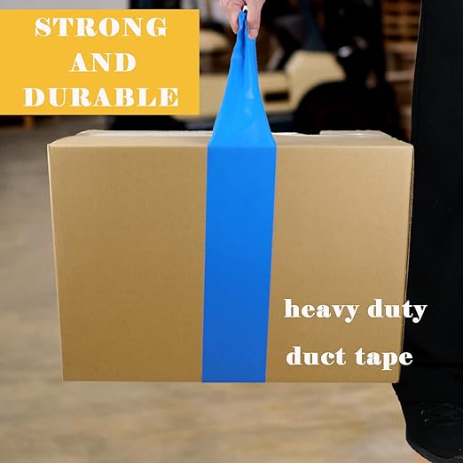 Super Strong Duct Tape 4 Inches x 32 Feet Multi-Purpose Heavy Duty Waterproof Duct Tape for Crafts & Home Improvement, Red