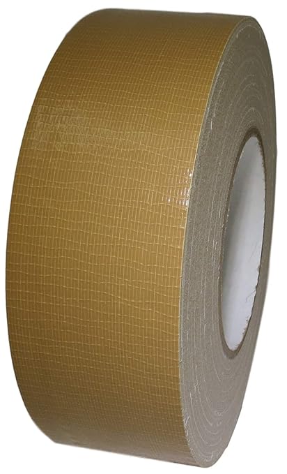GGR Supplies T.R.U. CDT-36 Industrial Grade Duct Tape. Waterproof and UV Resistant. Multiple Colors Available. 60 Yards. (Tan- Beige, 4 in.)