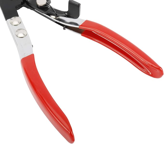 Auto Vehicle Tools Hose Clamp ClipTools,45° Angle Flat Belt Hose Clamp Pliers, Use in narrow locations for Car Coolant Fuel Oil Water Pipe Repair Tools (45° Angle-Bent Pliers)