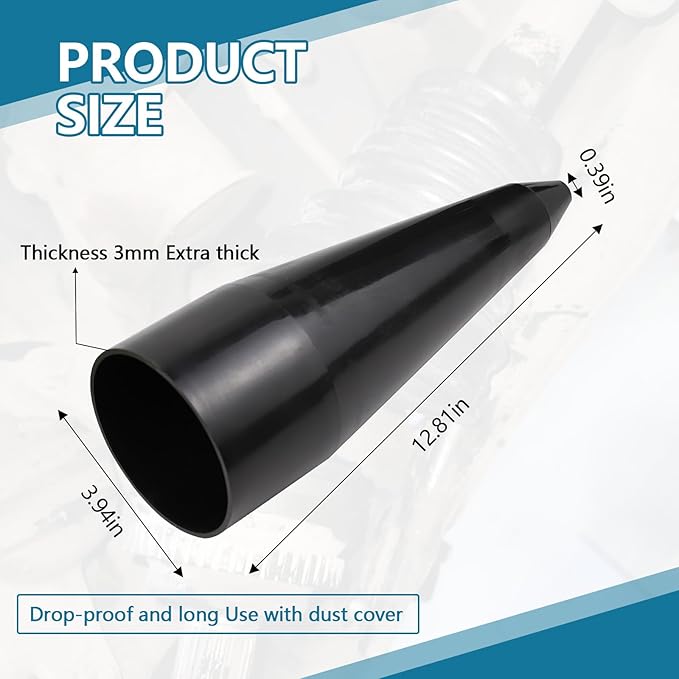 Hovom CV Boot Installation Tool, Plastic Stretch CV Boot Installation Mount Cone, Universal Fitting Stretch CV Boot Tool with Smooth Surface, Auto Repair Part Replacement, Car Accessories