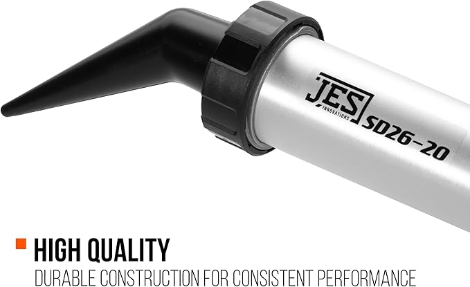 JES Angle Nozzle for Sausage and Bulk Caulk Guns, 5-Pack