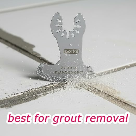 XXGO 20 Pcs Oscillating Tool Diamond Blade for Grout Removal XG8020S