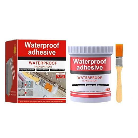 Transparent Waterproof Coating,Invisible Waterproof Indoor and Outdoor Clear Sealant for Roofs, Walls, Shower,Garden, Basement,Leak Prevention and Repair Agent (1)