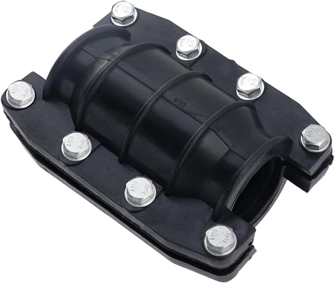 Coshar Water Pipe Repair Clamp 1-1/4 Inch Pipe Repair Kit for Plastic And Metal Pipes PE Water Pipes Leak Repair Clamps for Pipes 32mm OD