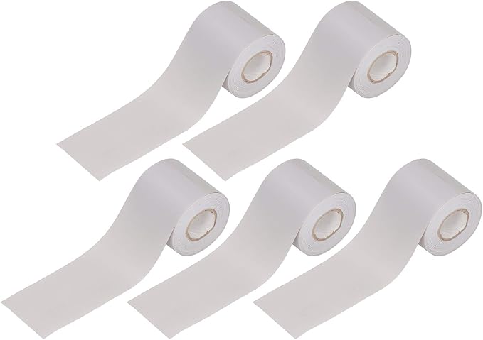5pcs Air-Conditioner Pipe Tapes Oil-Resistant Tube Pipe Wrapping Tape Protective Tape Leakage Repair 6cm Width (Grey)