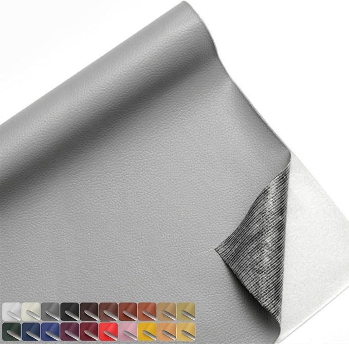 20x54 Inches Leather Repair Patch Self Adhesive, Leather Patch Tape for Furniture, Adhesive Leather Tape for Car Seat Repair, Leather Couch Repair Patch Kit