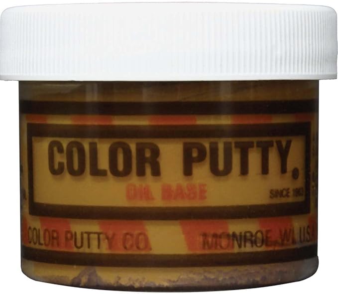 3.68 oz Color Putty 122 Honey Oak Color Putty Oil-Based Putty