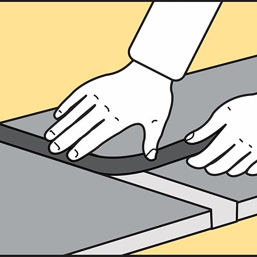 M-D Building Products - Versatile Gray Foam Backer Rod - Essential Caulk Saver for Sealing Concrete Gaps, Expansion Joints, and Crack Filling, 10 Feet, Black (19100)