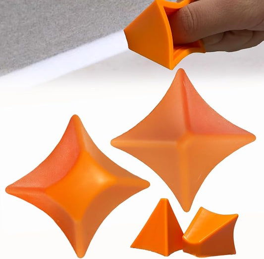 2PCS Silicone Seam Tools, Reusable Caulk Smoothing Tool Silicone Caulking Tool Caulking Applicator Finishing Tool for Bathroom Grout Kitchen Sink Floor Finish
