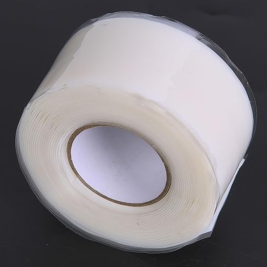 Heavy Duty Tape for Pipe Repair Strong Adhesive Leak Seal Tape for PVC PPR Metal and Plastic Pipes Quick Fix Solution White or Red Color 3cm x 300cm (White)