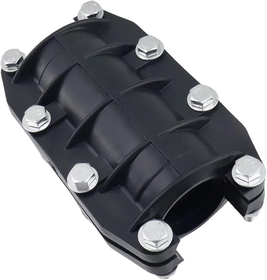 Coshar Pipe Repair Clamp 1-1/2 Inch Water Pipe Leak Repair Clamps PE Pipes Leak Sealer for Pipes and Plumbing,Suitable for Pipes 40mm OD