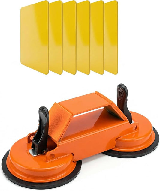 VinBee Floor Gap Fixer Tool,Heavy Duty Laminate Floor Gap Repair Tool with Suction Cup,Flooring Tools Kit for Vinyl Plank,Wood,Tile Installation & Home DIY